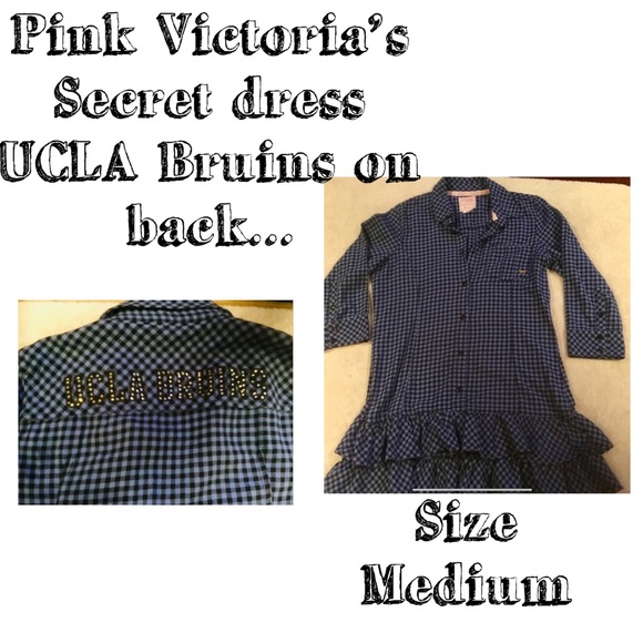 PINK Victoria's Secret Dresses & Skirts - Victoria Secret “Pink” Dress Sz Medium UCLA Bruins on the back
